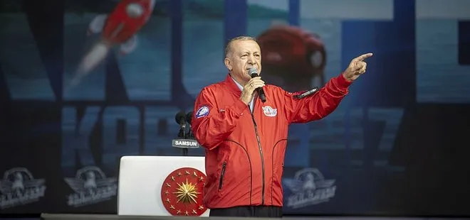 Milli teknolojinin kalesi TEKNOFEST! Başkan Erdoğan Samsun’da