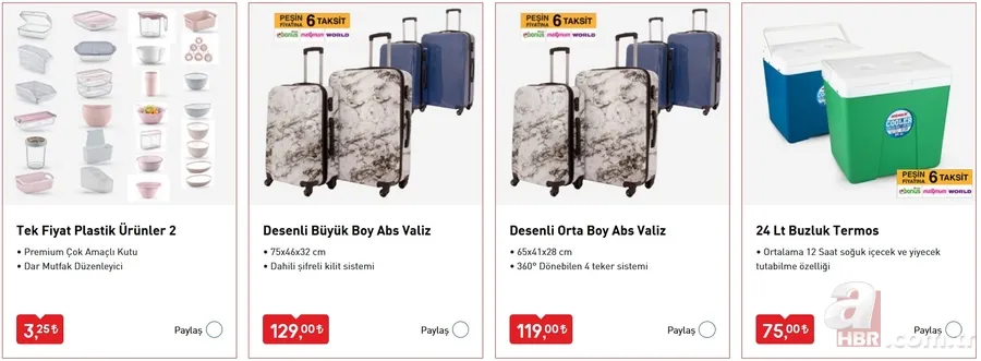 BİM'den plaj ürünleri sürprizi! 12 Haziran 2020 BİM aktüel ürünler kataloğunda neler var? 17