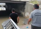 Fikirtepe metrobüs alt geçidini su bastı