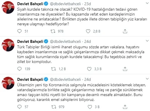 MHP Genel Başkanı Devlet Bahçeli'den flaş "koronavirüs" mesajı: Tabipler birliği derhal ve gecikmeksizin kapatılmalıdır - 2