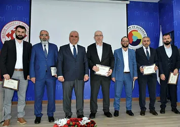 Deprem bölgesinde görev alan personele ‘Başarı Belgesi’ verildi