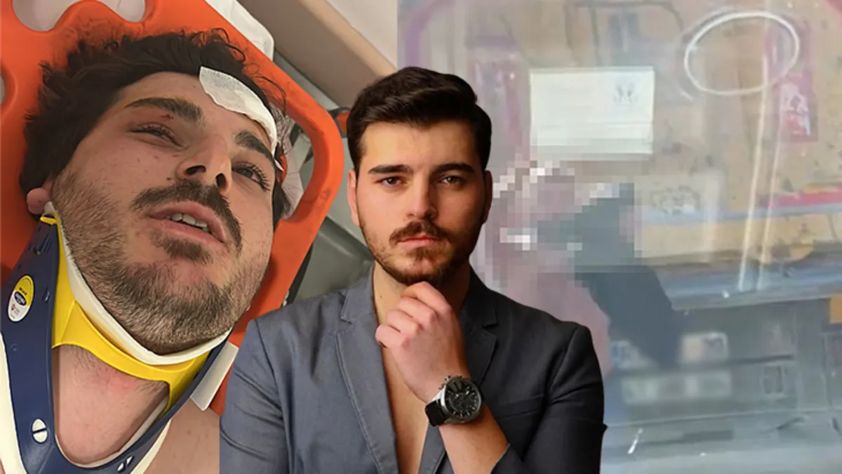 Oyuncu Mehmet Akif Akdeniz'i trafikte öldüresiye dövdüler!
