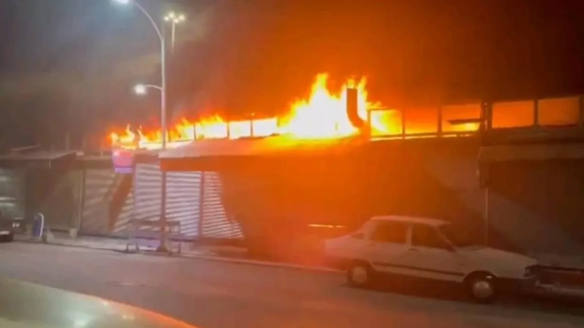 Şanlıurfa'da lokantada yangın! İş yeri kullanılamaz hale geldi