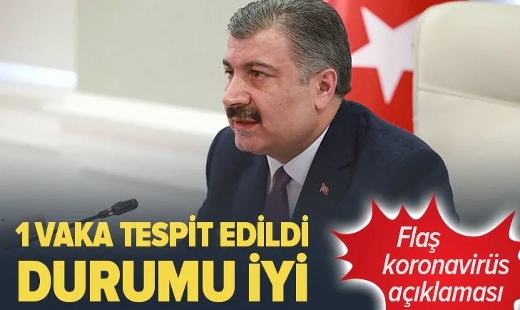 Son dakika: Sağlık Bakanı Fahrettin Koca'dan koronavirüs açıklaması