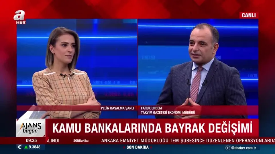 Kamu bankalarında bayrak değişimi