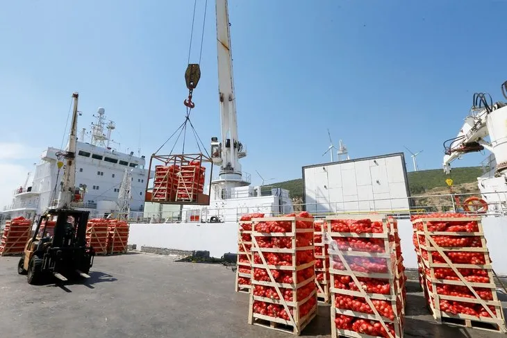 Türkiye’den Katar’a gemiyle ilk gıda sevkiyatı