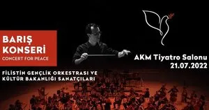 Atatürk Kültür Merkezi’nde Barış Konseri!