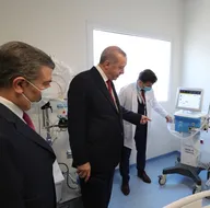 Prof. Dr. Feriha Öz Acil Durum Hastanesi hizmete açıldı! Başkan Erdoğan incelemelerde bulundu