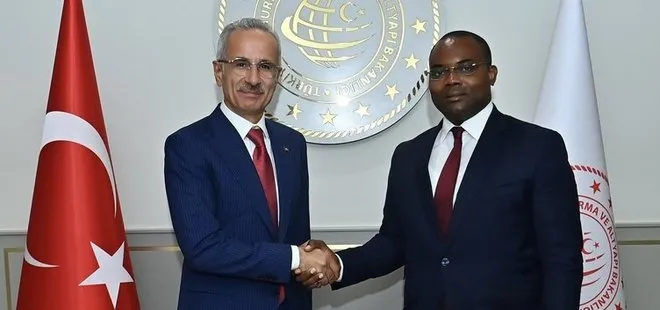 Son dakika: Ulaştırma ve Altyapı Bakanı Abdulkadir Uraloğlu Ekvator Gineli mevkidaşı ile görüştü