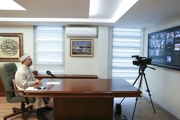 Diyanet İşleri Başkanı Erbaş'tan İsrailli mühendislerin Mescid-i Aksa baskınına tepki - 1
