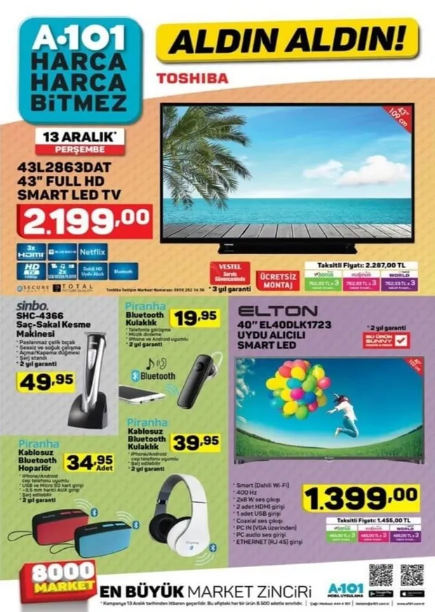 A101 aktüel ürünler kataloğu 13 Aralık! A101 aktüel ürünler kataloğu bu hafta (13-20 Aralık) - 2