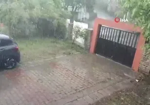 Bingöl’de dolu yağışı