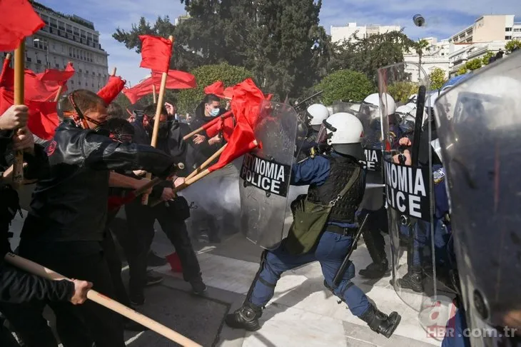 Yunanistan pandemi sınavını veremedi! Halk sokağa indi