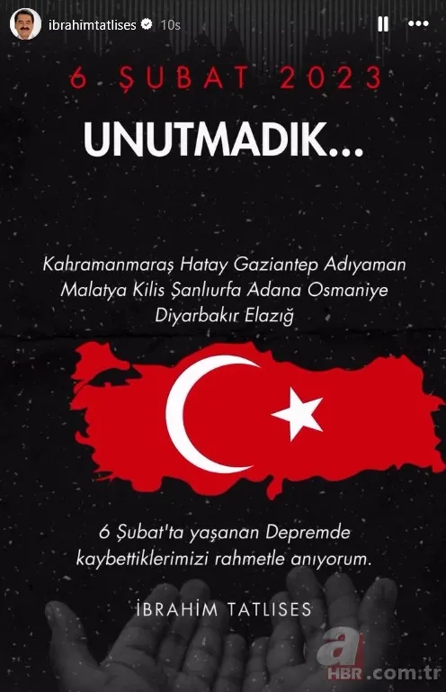 6 Şubat'ın yası hiç geçmeyecek! Ünlüler asrın felaketini unutmadı 6