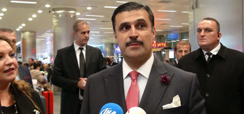 İş adamı Babek Mirza, İstanbul'da