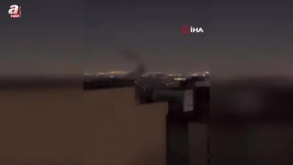 İsrail gece saatlerinde İran’ı vurdu!