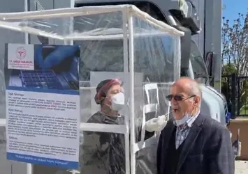 Mobil PCR testi aracı yollarda! Mahalle mahalle geziyor