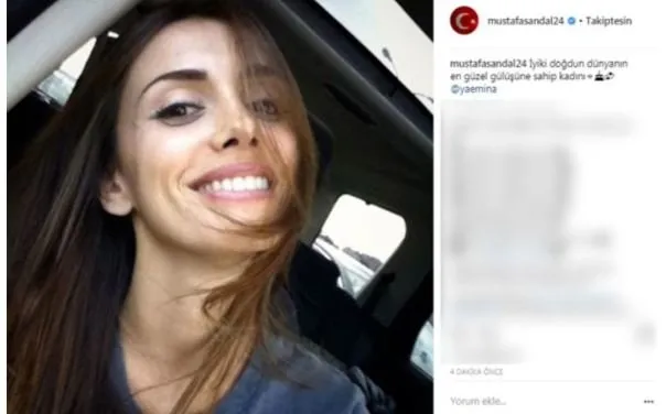 Mustafa Sandal'dan Emina'ya sürpriz mesaj! - 1