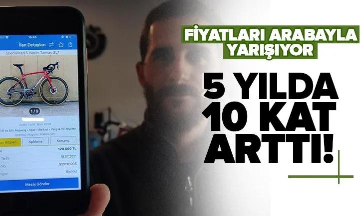 İkinci el bisiklet fiyatları patladı! Arabayla yarışıyor