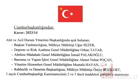 Atama kararları Resmi Gazete'de: Birçok kuruma yeni isim görevlendirildi 6