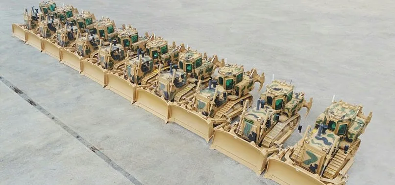 Mayına dayanıklı zırhlı dozer TSK envanterine giriyor