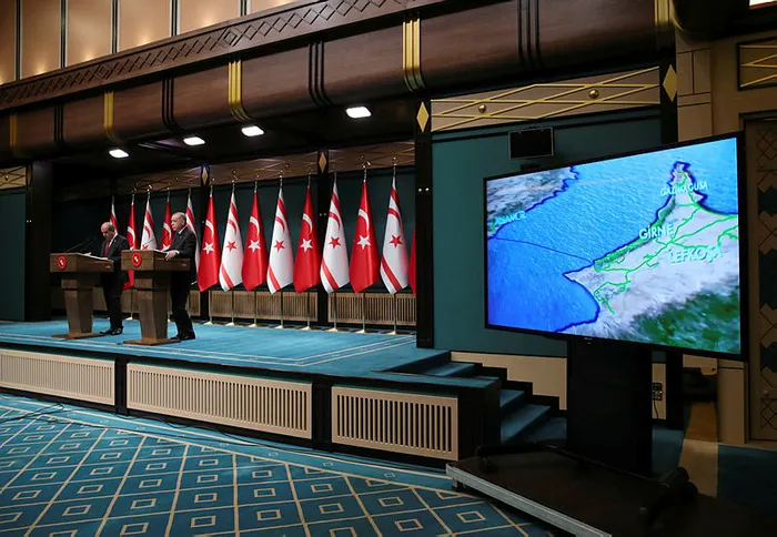 Son dakika: Başkan Erdoğan'dan KKTC'ye Su Temini Töreni'nde önemli açıklamalar - 1