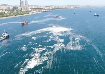 Son dakika | Deniz salyası İstanbul'a yapışıp kaldı! Temiz temizle bitmediler