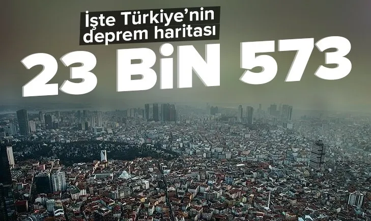 Türkiye’nin gündeminde büyük deprem var! İşte Türkiye’nin deprem tablosu