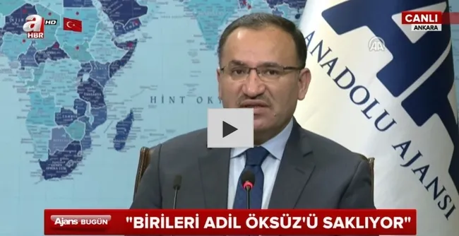 Bekir Bozdağ: Adil Öksüz'ün Türkiye'de olduğunu düşünüyorum - 1