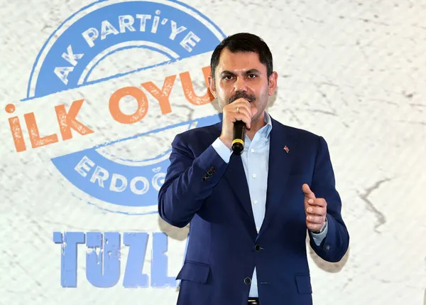 Çevre Şehircilik ve İklim Değişikliği Bakanı Murat Kurum ilk pilot uygulamayı Tuzla’dan başlatıyoruz diyerek duyurdu