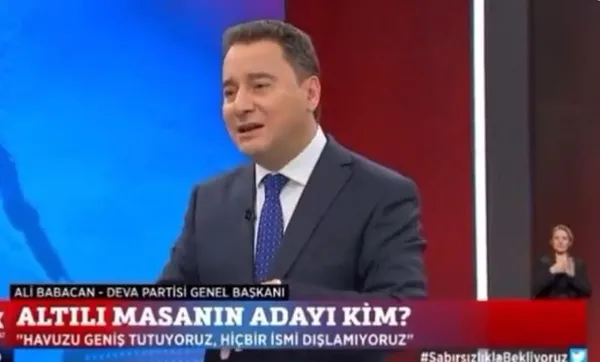 Ali Babacan’dan ’beyaz duman’lı aday belirleme formülü! Tepkiler gecikmedi: Papa mı seçiyorsunuz?