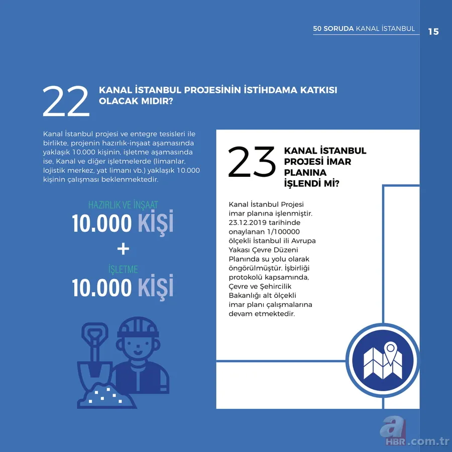 Kanal İstanbul'un maliyeti ne kadar? Çevreye zararı var mı? Kanal İstanbul için vergi alınacak mı? İşte 50 soruda Kanal İstanbul 17