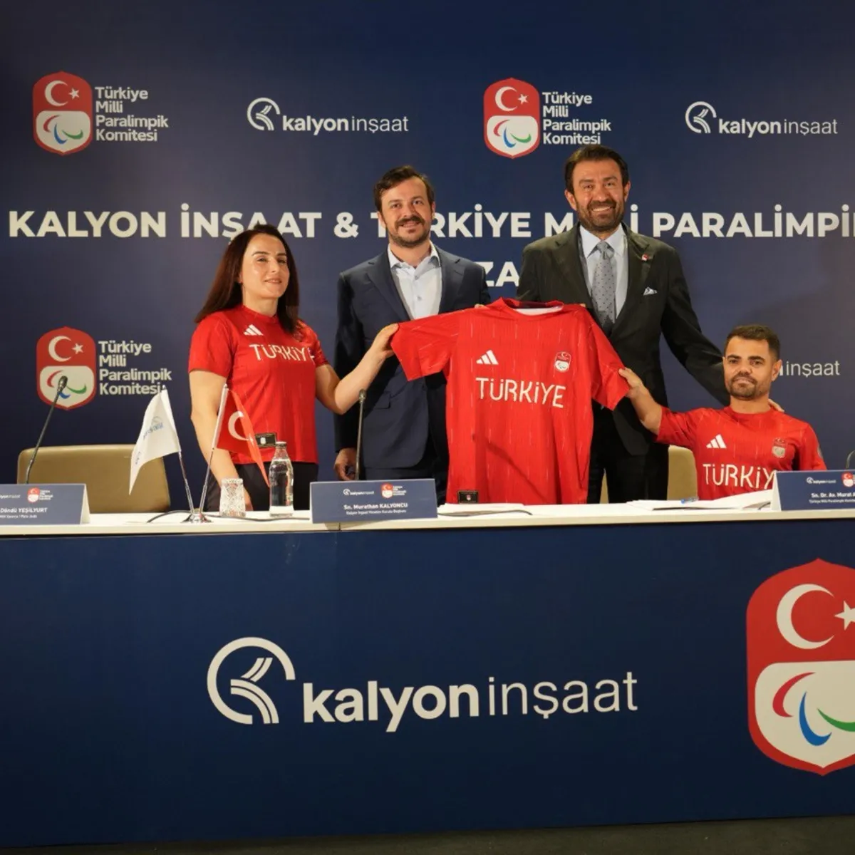 Kalyon İnşaat Türkiye Milli Paralimpik Komitesi’nin ana sponsoru oldu