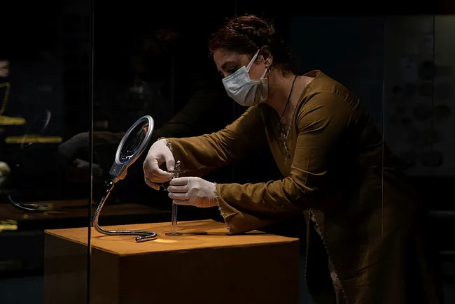 Kaçakçılardan kurtarılan Arinna’nın Güneş Tanrıçası heykelciği ait olduğu Anadolu topraklarında sergileniyor