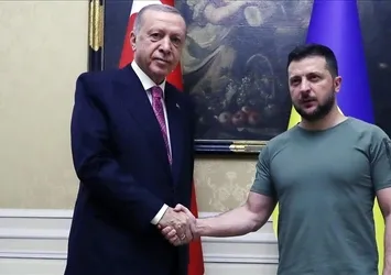 Ukrayna Devlet Başkanı Zelenskiy'den Başkan Erdoğan'a teşekkür mesajı: Minnettarız