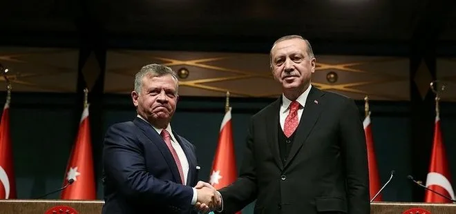 Başkan Erdoğan, Ürdün Kralı II.Abdullah ile görüştü