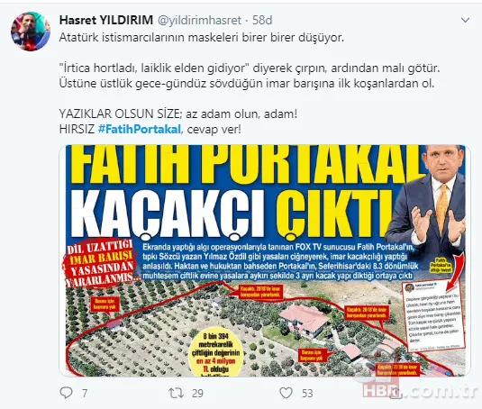 FOX sunucusu Fatih Portakal'ın kaçak çiftliğine vatandaşlardan ağır eleştiri! Adeta yerin dibine soktular 12