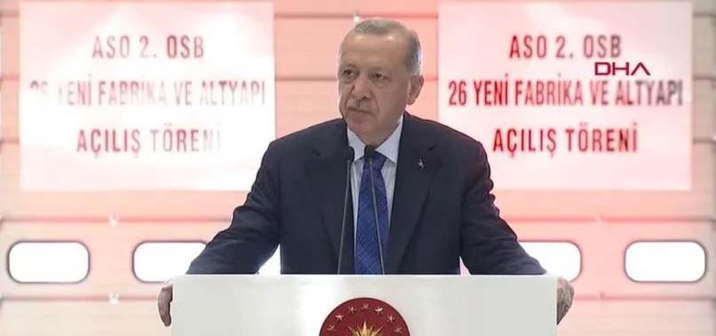 Son dakika: Başkan Erdoğan'dan fabrika ve altyapıların açılış töreninde önemli açıklamalar