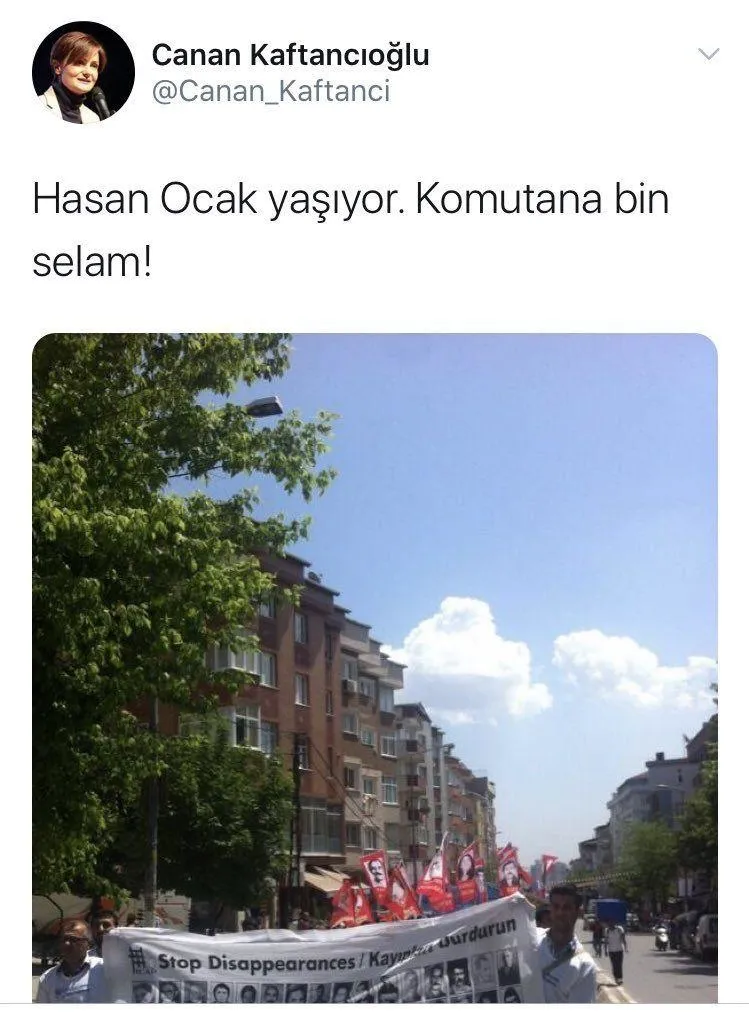 CHP İstanbul İl Başkanı Canan Kaftancıoğlu’nu yalanlayan tweetler