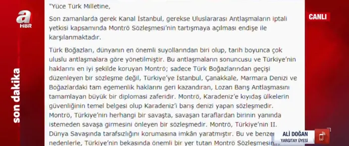 Son dakika: Milli iradeyi hedef alan bildiri! Darbe imalı bildiriye A Haber'de sert tepkiler - 8
