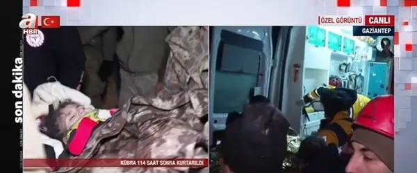 Minik Kübra ve hamile annesi 117 saat sonra kurtarıldı! Mucize sonrası dede gözyaşlarını tutamadı: Allah devletimize zeval vermesin