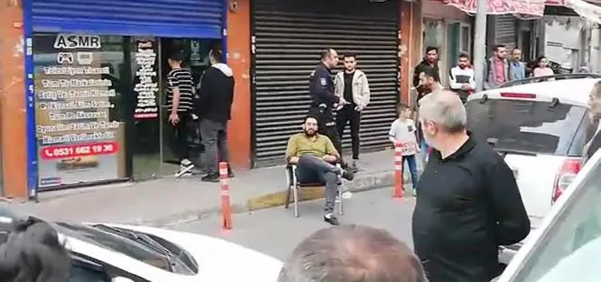 Bağcılar'da vatandaşı çileden çıkaran yabancı uyruklu  şahıs için hesap vakti