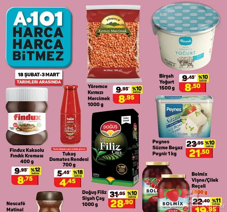 A101 hafta sonu kampanyaları sürprizlerle dolu! 20-26 Şubat A101 aktüel ürünler kataloğunda neler var? 17