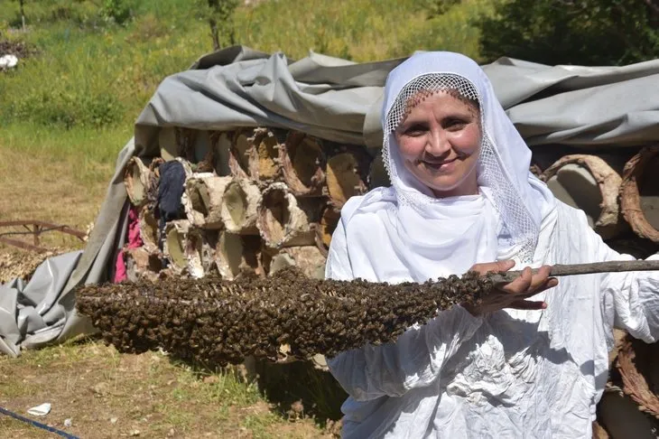 Devletin projesine başvurdu! 40 kovanla başladı şimdi 600 kovanı var