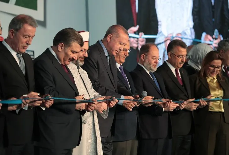 Başkan Erdoğan Bilkent Şehir Hastanesini açtı! Açılıştan dikkat çeken kareler...