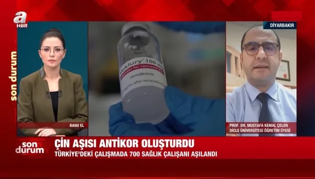 Türkiye’de de denenen Çin’in Kovid-19 aşısından iyi haber! Aşı antikor üretti