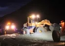 Heyelan nedeniyle kapanan yol ulaşıma açıldı