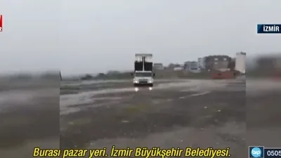 İzmir’den skandal görüntüler