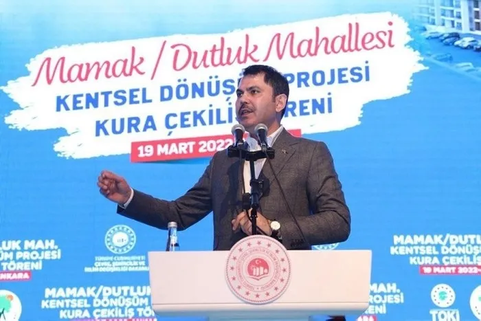 Çevre, Şehircilik ve İklim Değişikliği Bakanı Murat Kurum ’riskli alanlar’ için duyurdu: 2035’e kadar tek bina kalmayacak