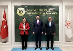 Bakan Kurum Burcu Köksal'ı kabul etti! Afyonkarahisar'a proje vurgusu